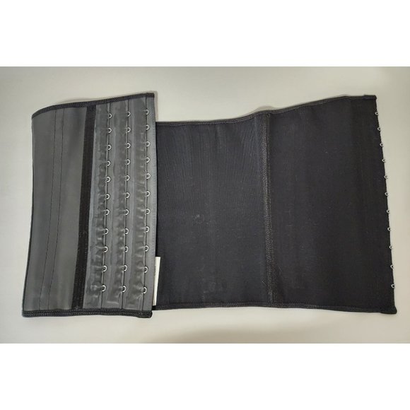 Lady Slim Women's Waist Trainer - Underbust Corset Cincher Black Hourglass Size - Picture 2 of 6